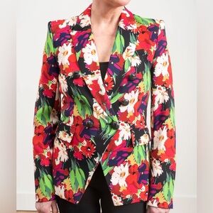 Veronica Beard miller floral Dickey jacket